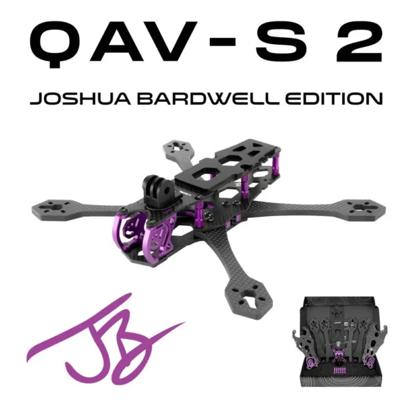 Lumenier QAV-S 2 Joshua Bardwell SE 5” Frame Kit - Image 2