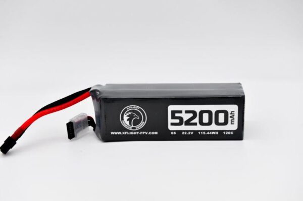 XFLIGHT 5200mAh 6s 120c LiPo Battery (XT-60) - Image 2