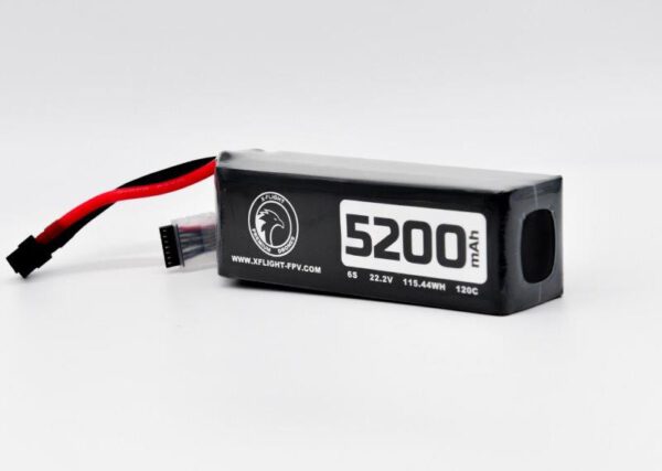 XFLIGHT 5200mAh 6s 120c LiPo Battery (XT-60)