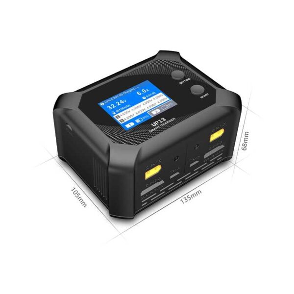UP13 200W, 10A Smart Dual Channel AC Charger - Image 3