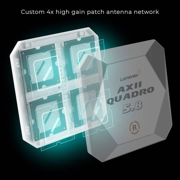 Lumenier AXII Quadro 5.8GHz Patch Antenna (LHCP) - Image 11