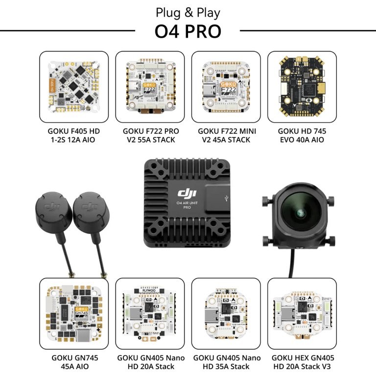GOKU F722 Pro Mini V2 45A 32Bit 128K 20X20 Stack Plug&Play O4 / O4 Pro - Image 3