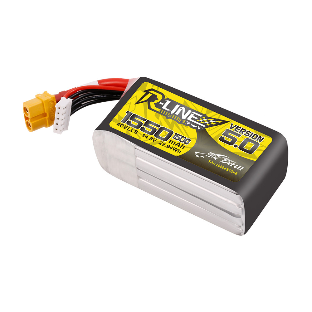 Tattu R-Line Version 5.0 1550mAh 4S 150C 14.8V XT60