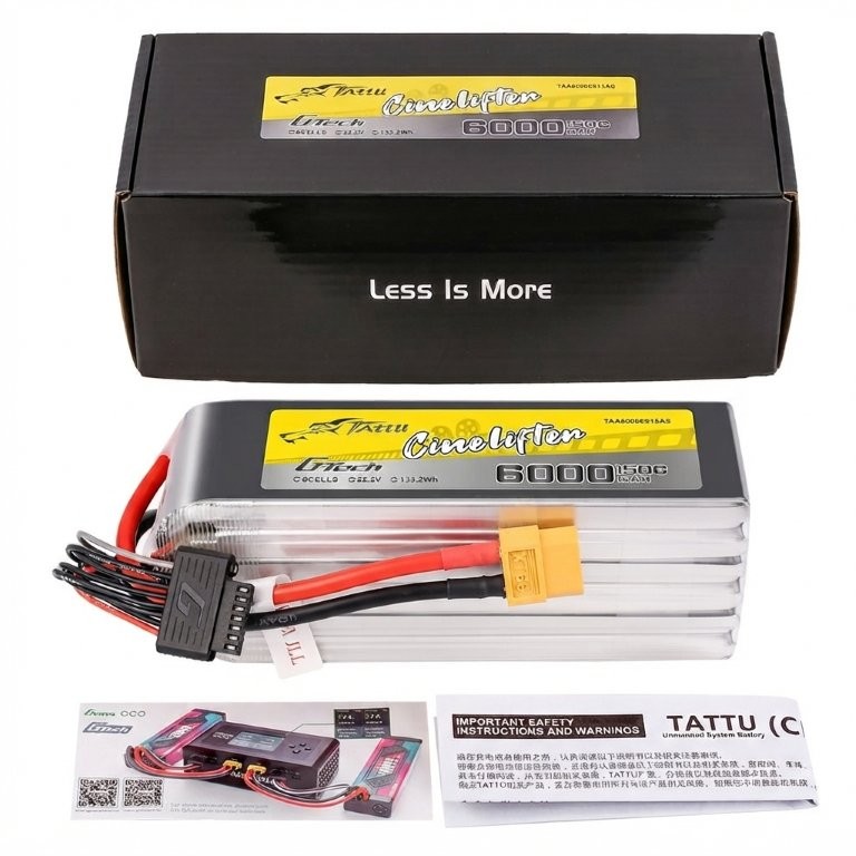 Tattu G-Tech 6000mAh 6S 150C Lipo (XT60) - Image 2