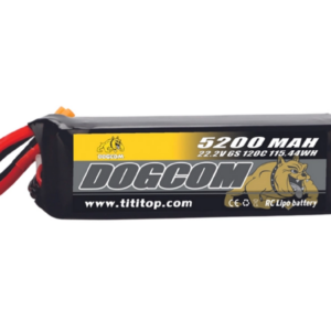 DOGCOM 6S 5200mAh 150C Battery