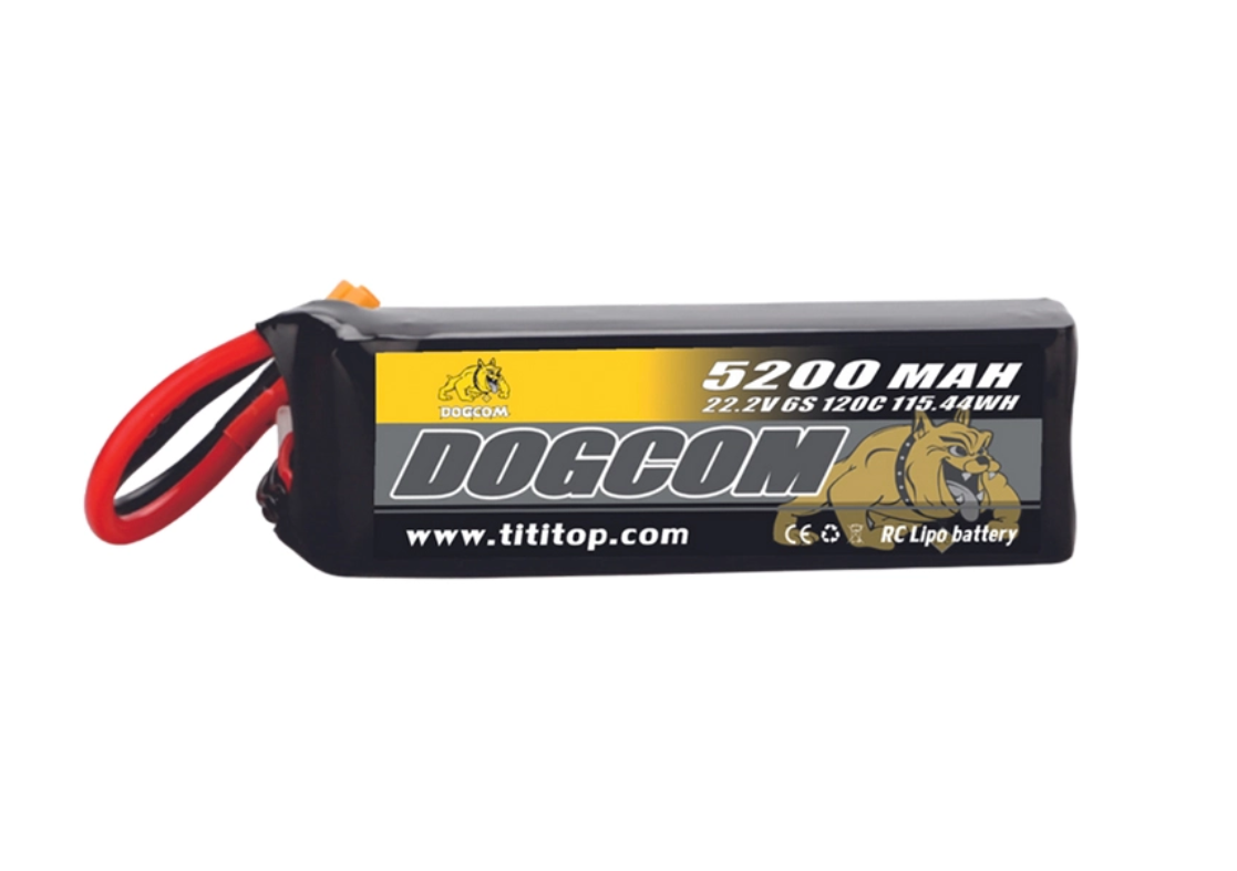 DOGCOM 6S 5200mAh 150C Battery