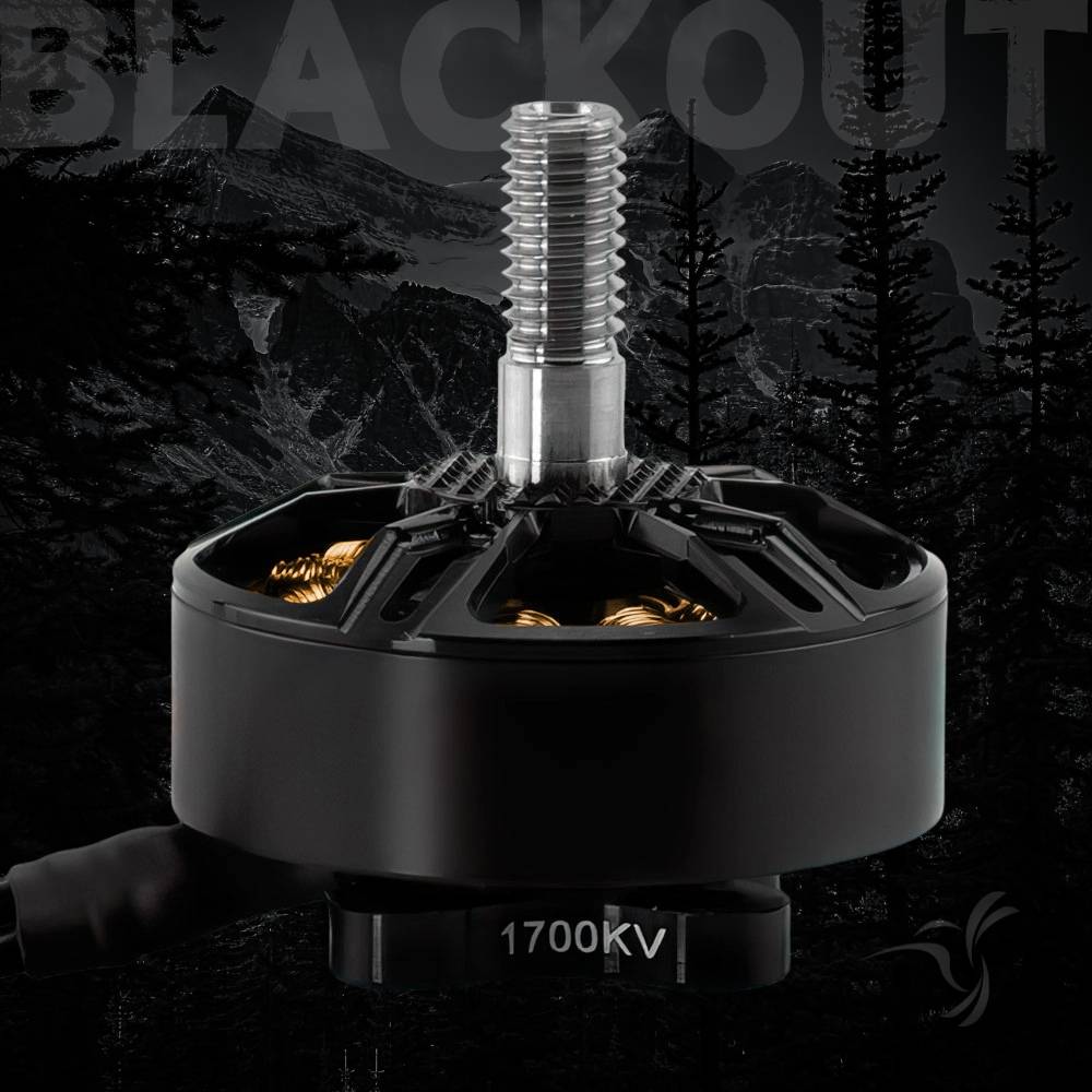 Lumenier ZIP V2 2407 Blackout Motor - 1700KV - Image 2