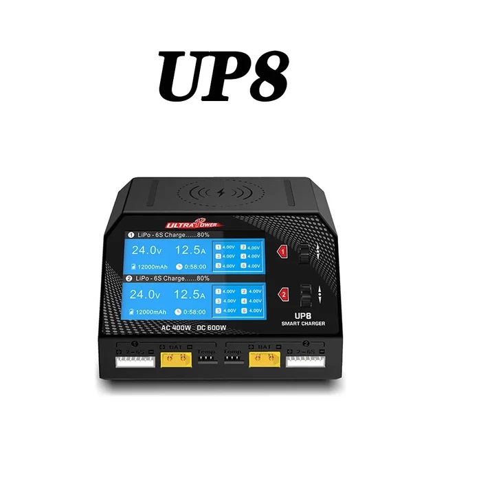 UP8 600W, 16A Smart Dual Channel AC/DC Charger - Image 6