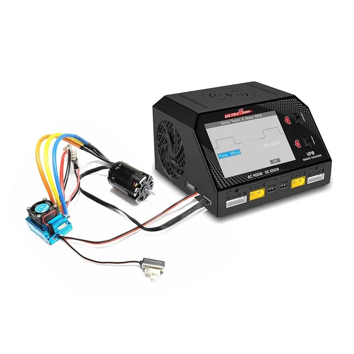 UP8 600W, 16A Smart Dual Channel AC/DC Charger - Image 2
